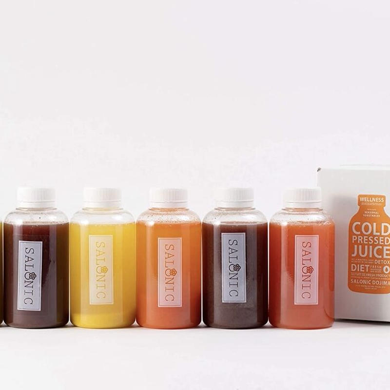 Salonic コールドプレスジュース 夜を置換え 400ml 6 Salonic