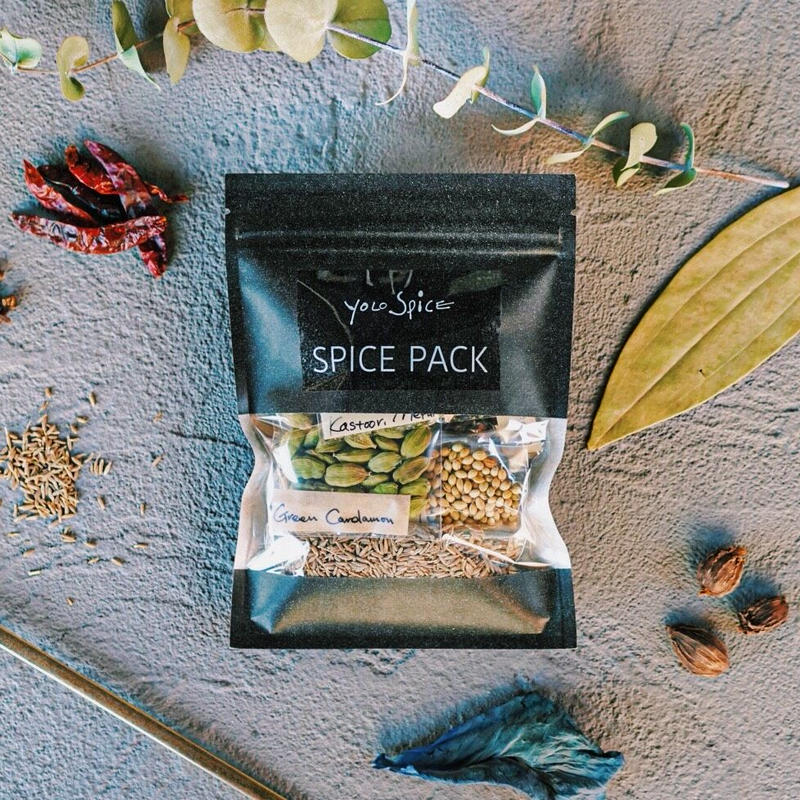 Spice Pack ホールスパイス7種 三角フラスコ