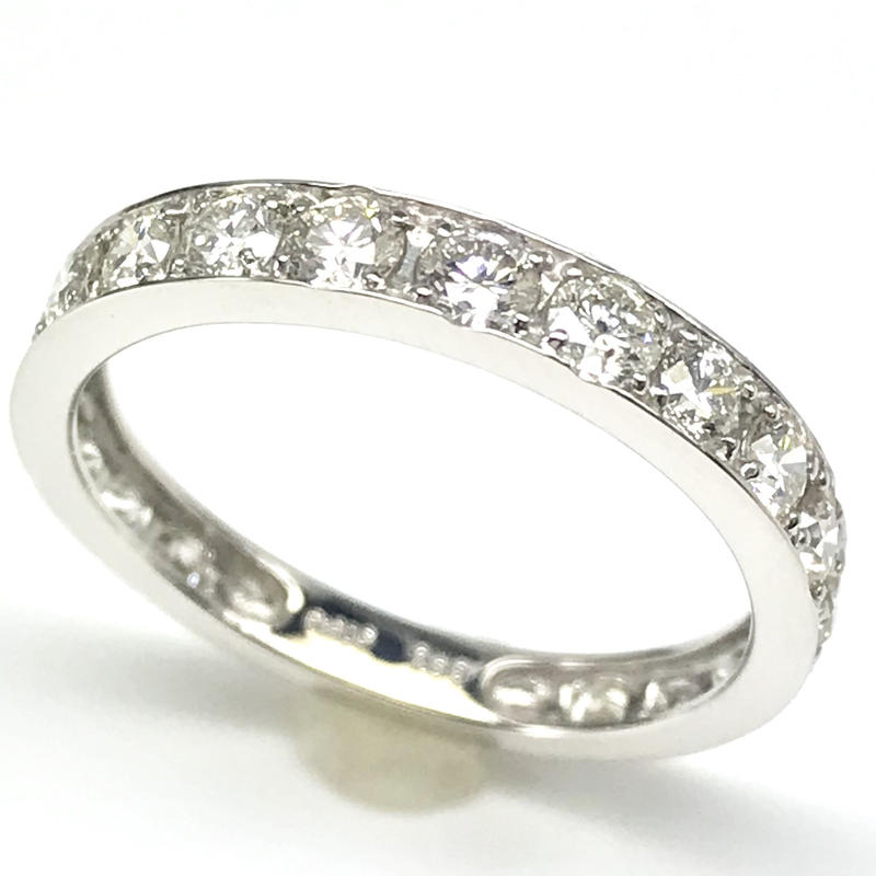 1.00ct 上質天然ダイヤモンド pt950 エタニティリング | sanlemojewelry