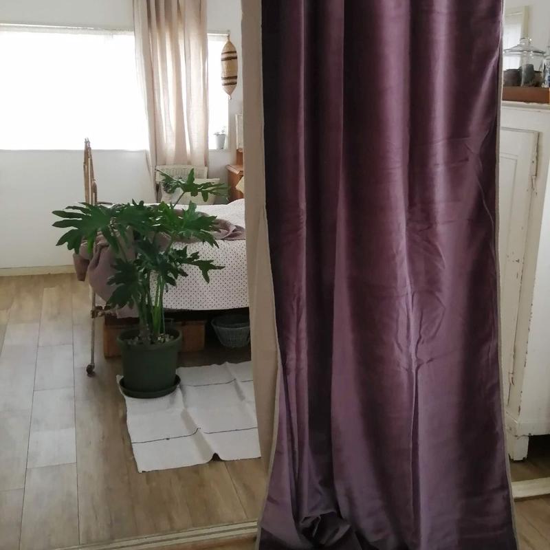 大人気新作 輸入カーテン✳︎ベルベット265cmX180 カーテン - www