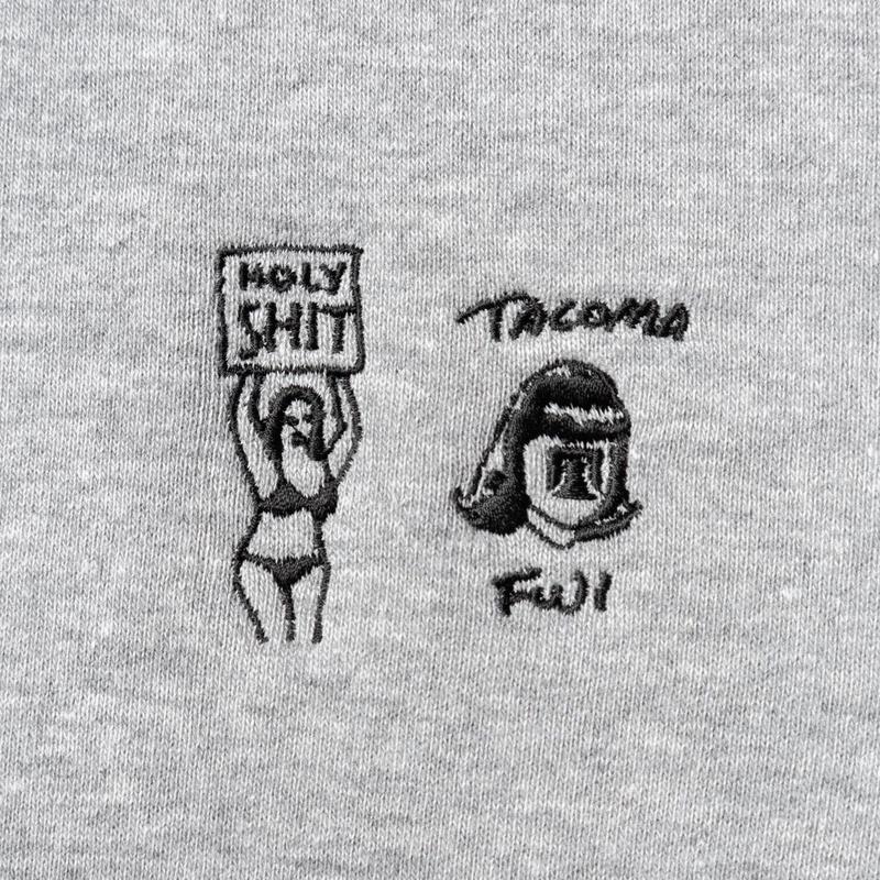 TACOMA FUJI RECORDS HOLY SHIT トートバッグ