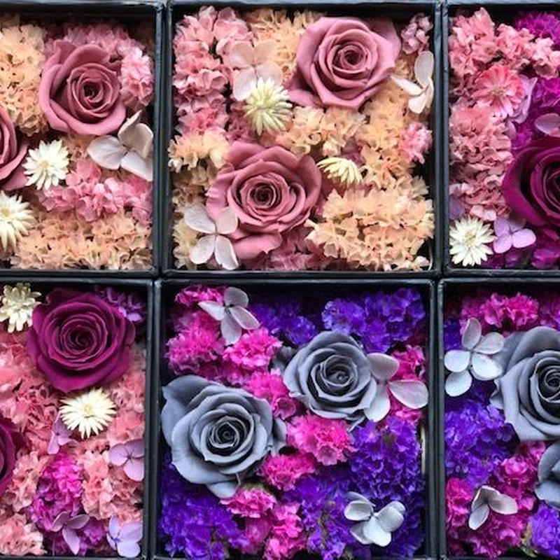 Flower Box アンティークピンク系 001 Scent Of Angels Flower Box アンティークピンク系 001 Scent Of Angels