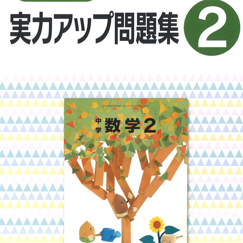 教育出版 中学数学 実力アップ問題集 2年 問題集本体のみ 別冊解答なし 新品 Isbn 97