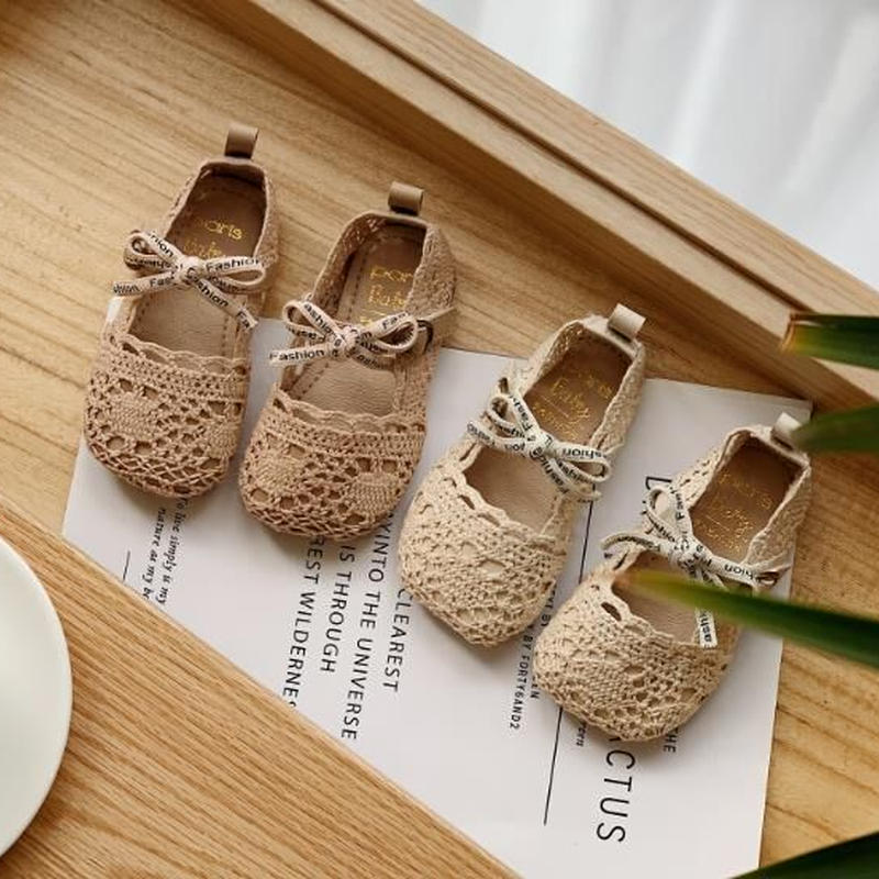 新品 子供靴 サンダル 女の子 可愛いデザイン ベビー 2色 シューズ キッズ靴 セコン