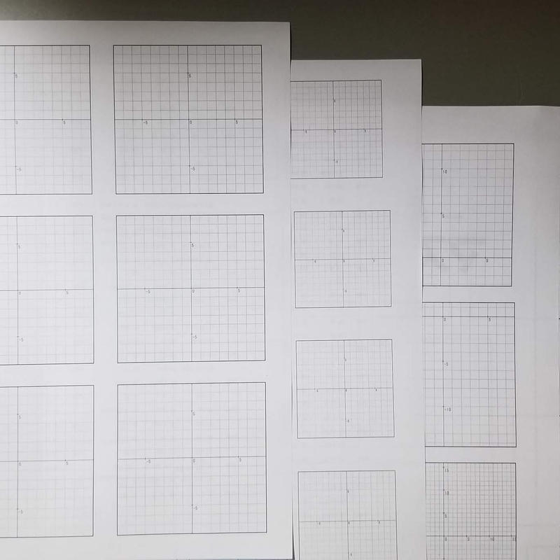 中学生向け 学習用グラフ用紙 Seisin 学習プリント