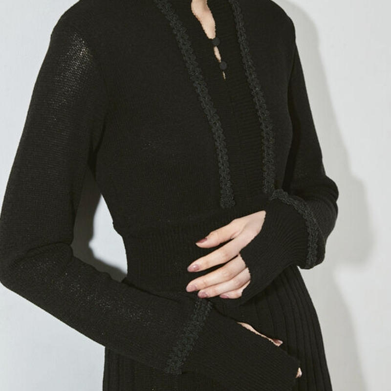 室外 H1073 TODAYFUL Blade Piping Knitdress | maximise.mu