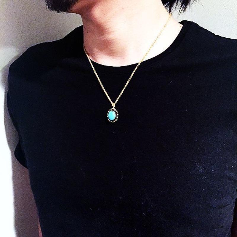 楽天ランク1位獲得 上品なターコイズペンダントトップ ネックレス Select Tokyo 楽天ランク1位獲得 上品なターコイズペンダントトップ ネックレス Select Tokyo