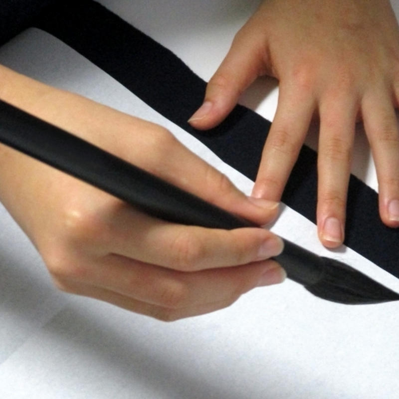 名言色紙 志定まれば 気盛んなり 吉田松陰 額付き 受注後直筆制作 Z26 名言色紙