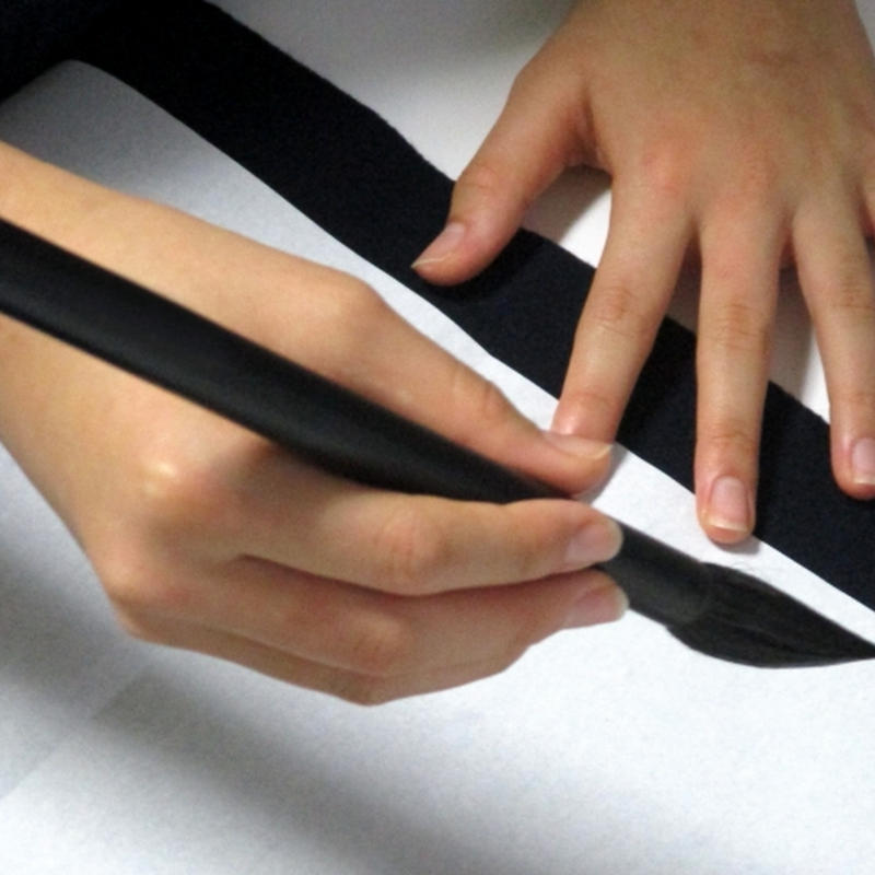 宮本武蔵の名言色紙 構えあって構えなし 額付き 受注後制作 Z7500 直筆名言色紙 千言堂