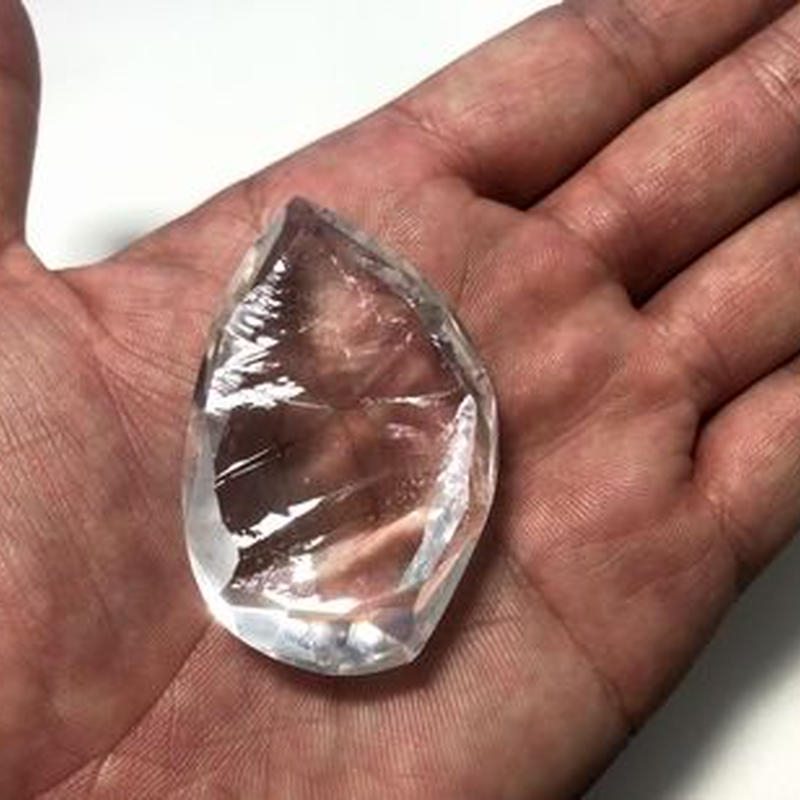 値下げ 銑-⑯【高透明 かっこみ水晶 】98✖️67✖️58㍉ 432㌘