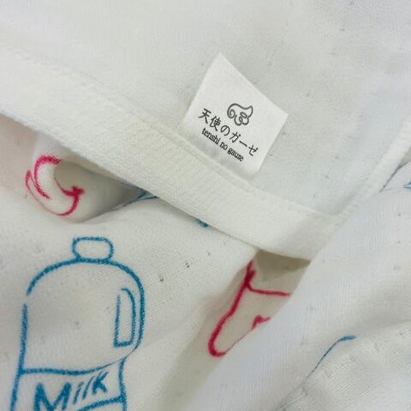 出産のお祝いに 赤ちゃんがいるお家への手土産にも 天使のガーゼ フェイスタオル 990円