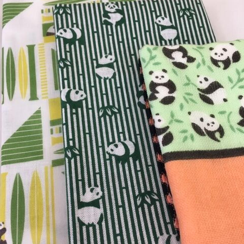 祝 双子パンダ 誕生 パンダ柄のプチプレゼント3枚セット １３７５円 税込