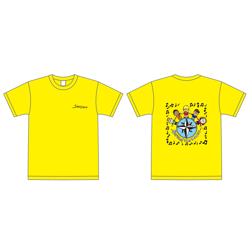 3rdアルバムtシャツ 黄 Violinist Shogo 公式ストア