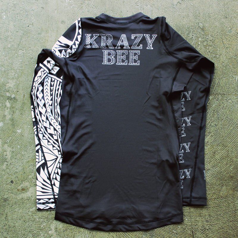 新品☆山本KIDクレイジービー長袖ラッシュガードLサイズ格闘技 GAKKIN RVCA KRAZY BEE 新品 L ラッシュガード ガッキン ルーカ