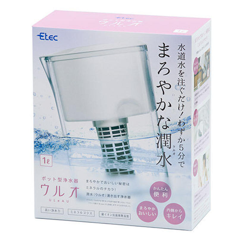 ポット型浄水器 Uleau ウルオ カートリッジ1本付 Ul 035 ウルオショップ