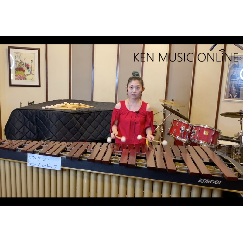 見逃し配信 佐藤由香 ユカポン のマリンバ４本マレット講座 初級編 ケンスト Ken