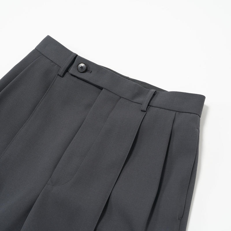 AURALEE (オーラリー) /LIGHT WOOL MAX GABARDINE SLACK の正規品は正規取扱店で auralee light wool max gabardine skirt ロングスカート