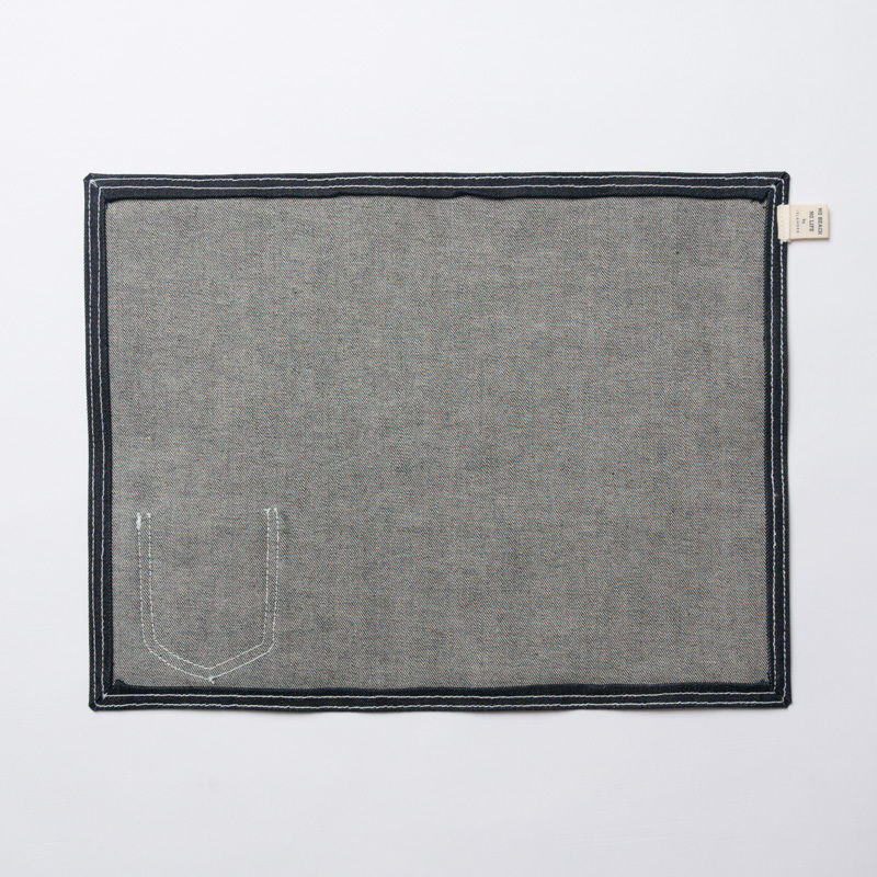 Islander アイランダー オリジナルデニムランチョンマット プレイスマット ブラック