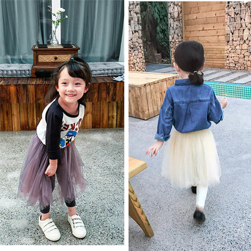 再入荷 Kids レギンス付チュールスカート グレーパープル Smilekids8 再入荷 Kids レギンス付チュールスカート グレーパープル Smilekids8