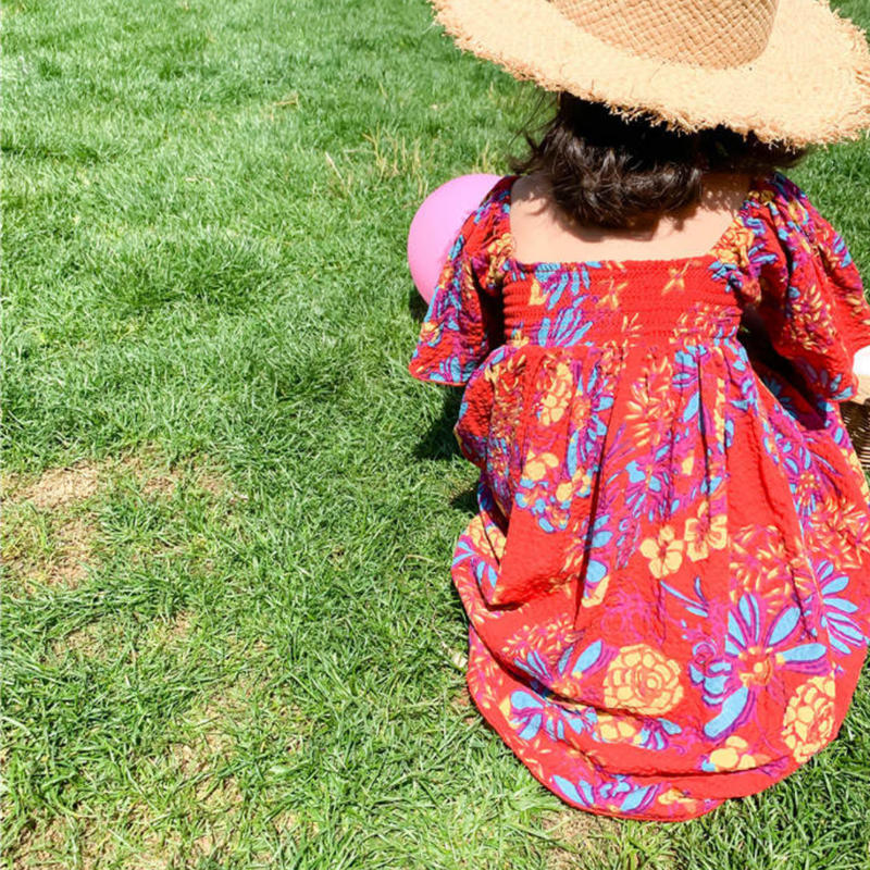 Kids 花柄ﾜﾝﾋﾟｰｽ 549 Smilekids8