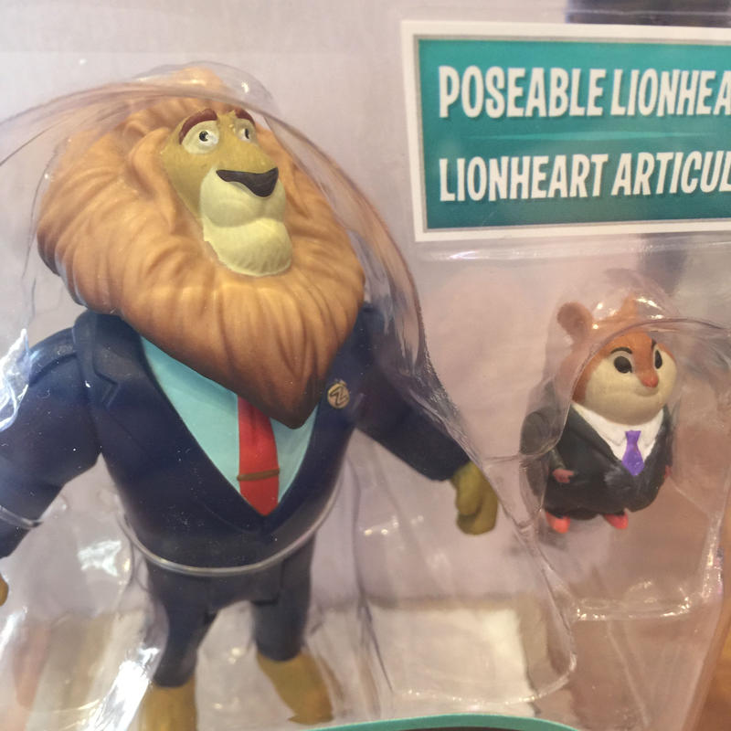 ディズニー ズートピア なかよしコレクション レオドア ライオンハートセット Sojiji