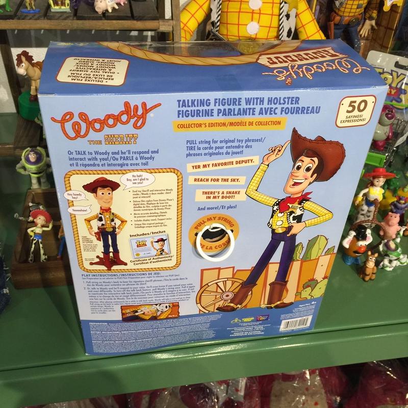 トイストーリー シグネチャーコレクション ウッディトーキングフィギュア Thinkway To