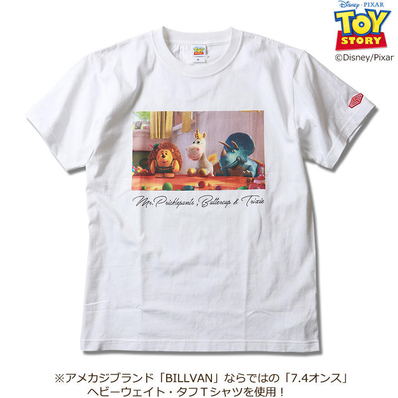 Billvan トイ ストーリー コレクションｔシャツ ミスター プリックルパンツ バターカッ
