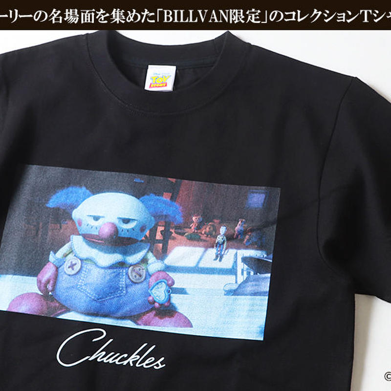 Billvan トイ ストーリー コレクションｔシャツ 012 チャックルズ ビルバン S