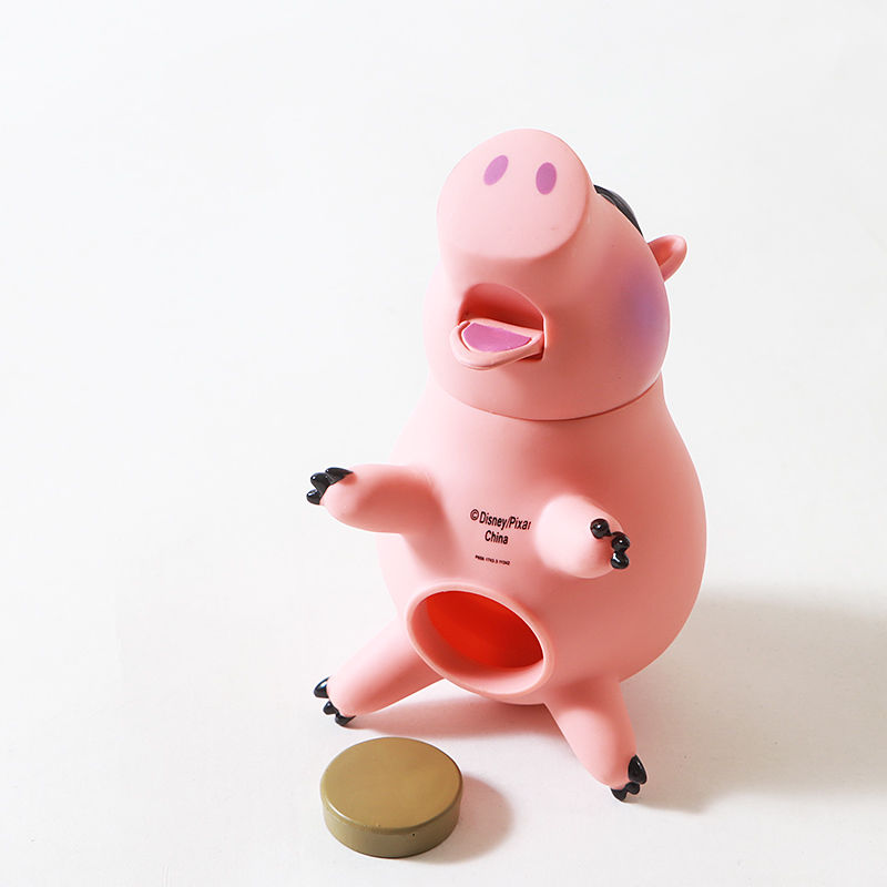 トイストーリー ハム ドクターポークチョップ貯金箱 ソフビ フィギュア Sojiji Ba
