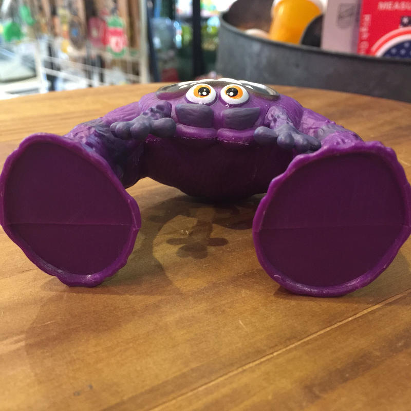 ディズニーピクサー モンスターズインク アート フィギュア Sojiji Base Garage