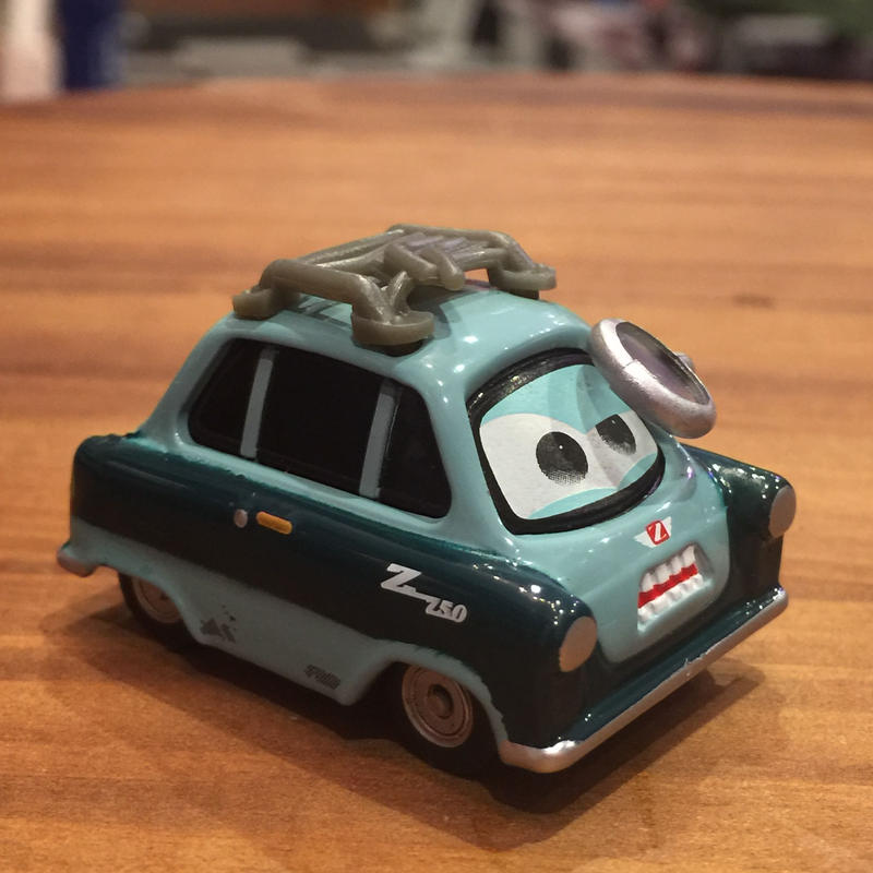 Disney Pixar Carsディズニーピクサーマテルカーズ ザンダップ教授 カーズ２ma