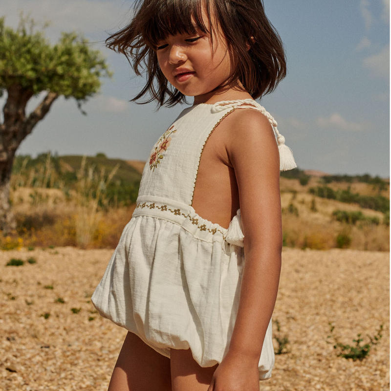 folk romper/LiiLU