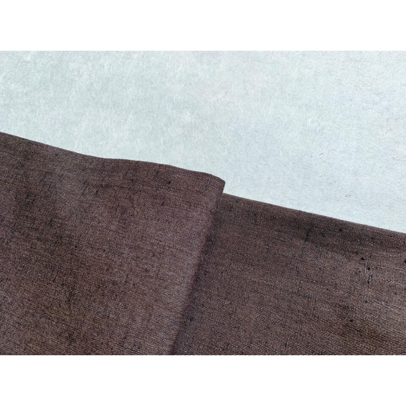 ジャワ更紗 半幅帯 花緑青に花文様 古布と帯 夫々 Sorezore