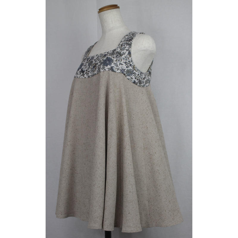 フランス製 ホルターネックワンピース チュニック トップス