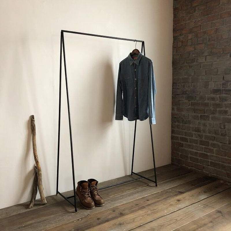 貴重　特価　数量限定　ハンガーラック　インダストリアル　古材　搬入付き 貴重特価数量限定ハンガーラックインダストリアル古材搬入付き