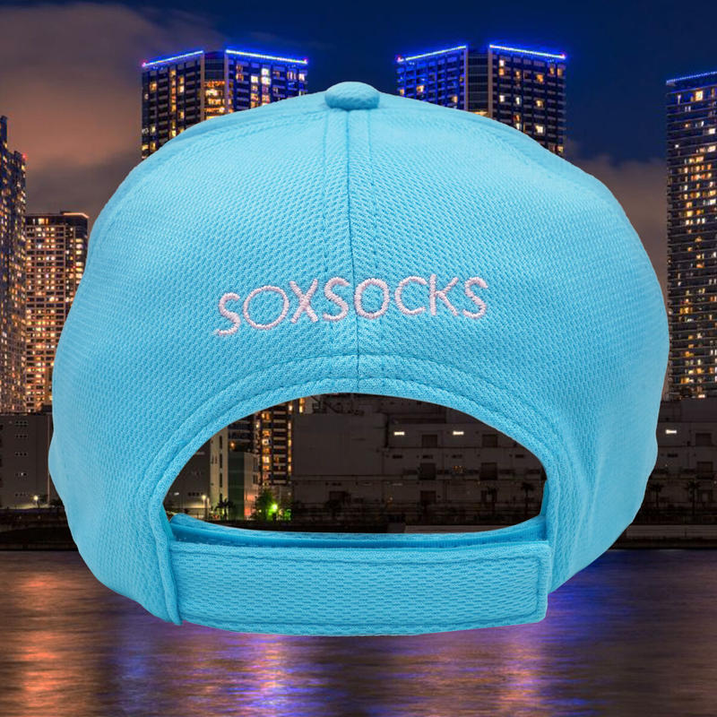 夜のおじさんキャップ Lightblue S Xsocks