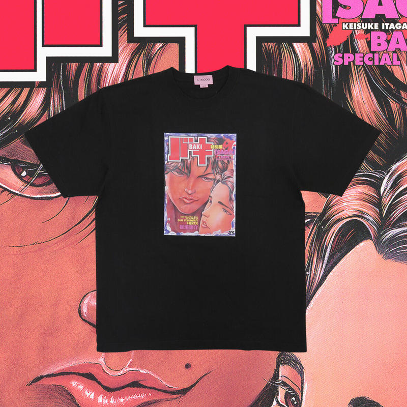 バキsaga Tシャツ Black S Xsocks