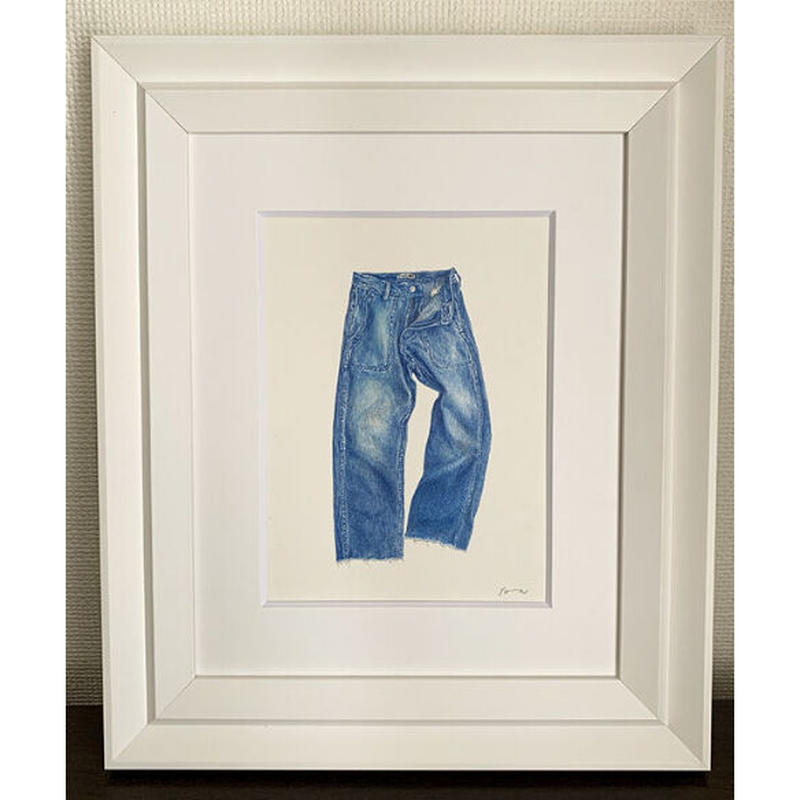 門川洋子 Ja U Denim Pants 原画 Space Yui Online Shop