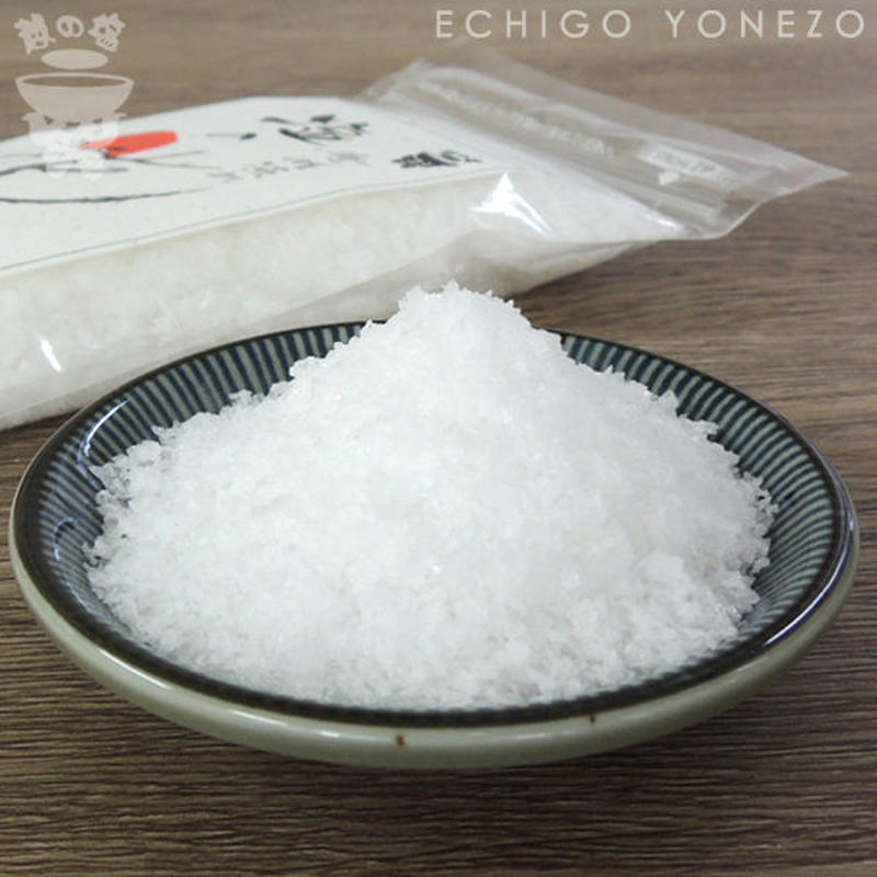 笹川流れの塩 塩の花 170g 日本海企画 ゆうパケット 越の塩 新潟特選品シリーズ