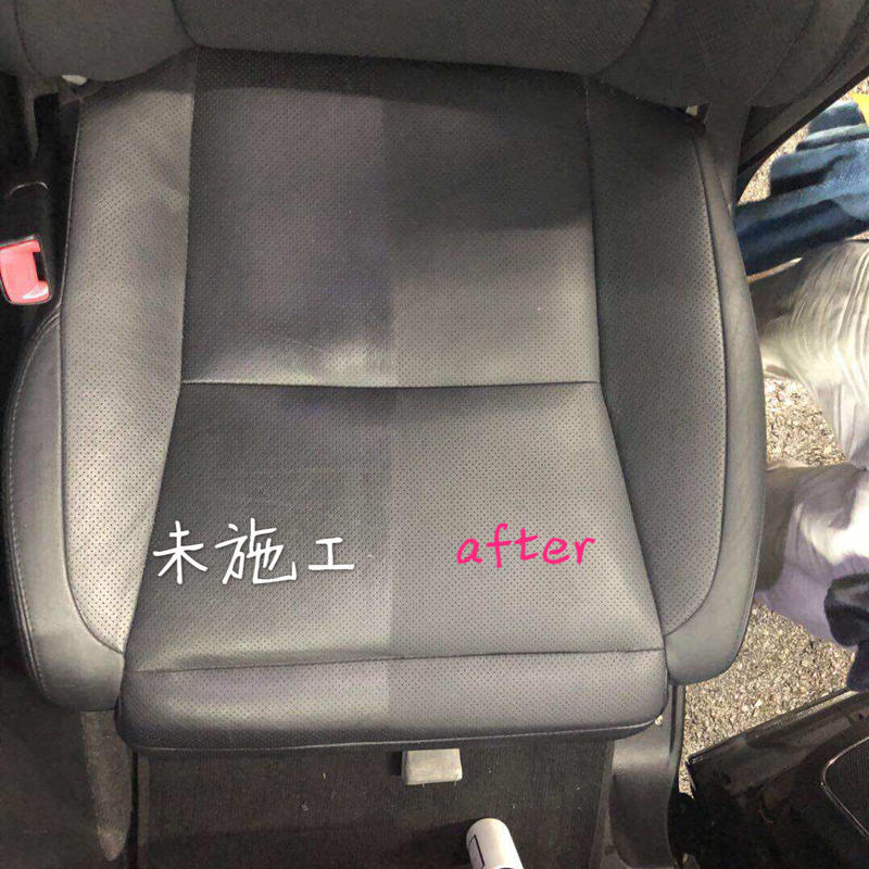 Spashan スパクリ Ism 150ml 車内のレザー部分をクリーニング 新車当時の色