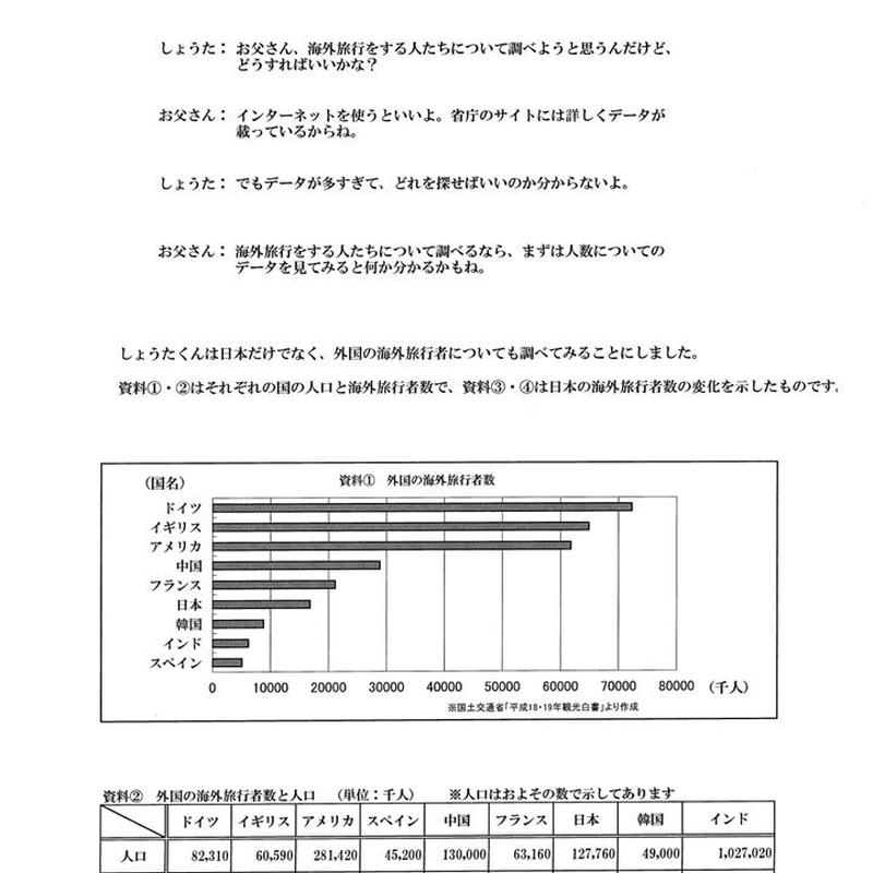 Pdfデータ アルペ記述読解教室 都立適性検査 資料問題 3回セット アルペ記述読解教室