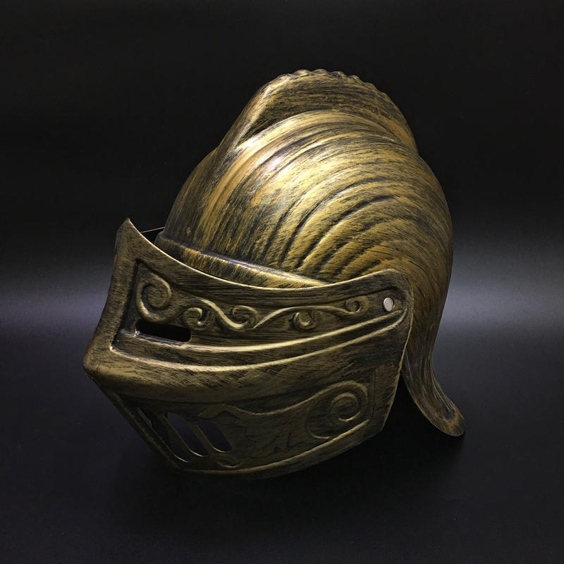 騎士の兜 ブロンズ バイザー可動 プラスチック製 蒸気傑克 スチームジャッキー