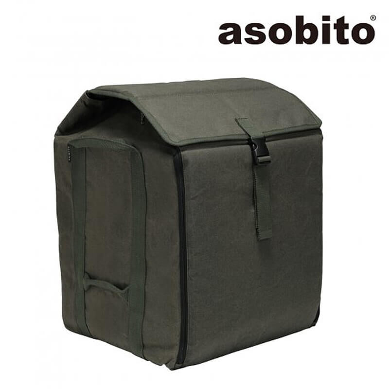 Asobito アソビト ストーブバッグ 収納ケース 衝撃保護クッション 防水 綿帆布 キャン