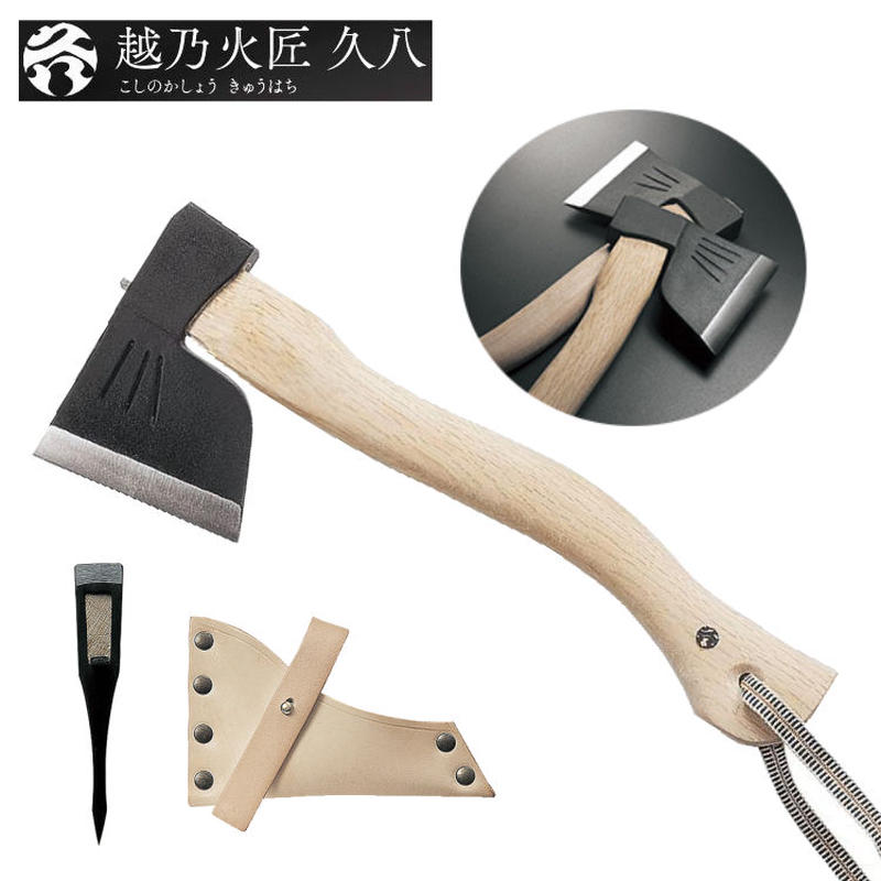 越乃火匠 久八 コシノカショウ キュウハチ 曲がり柄馬斧 Kk Onb 和斧 Yoka
