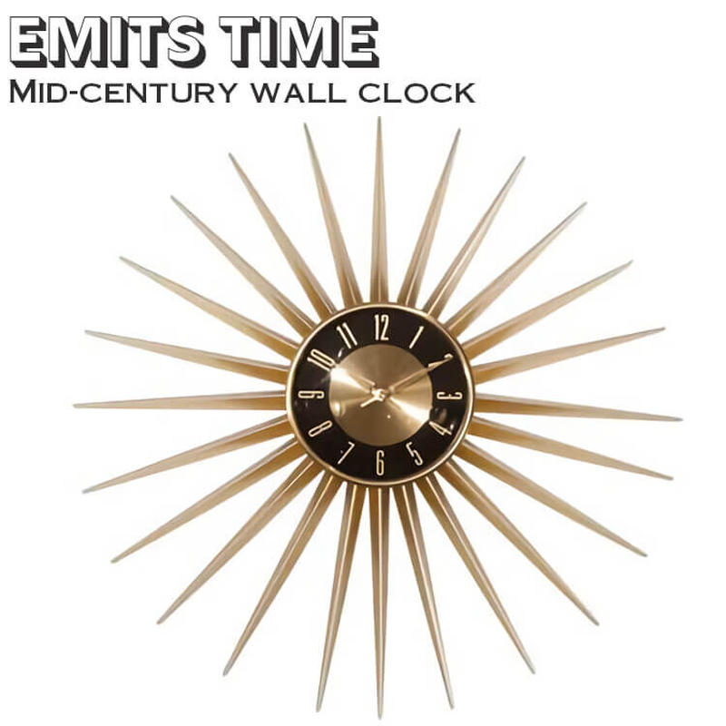 Emits Time エミッツタイム ウォールクロック 壁掛け時計 ミッド Emits Time エミッツタイム ウォールクロック 壁掛け時計 ミッド