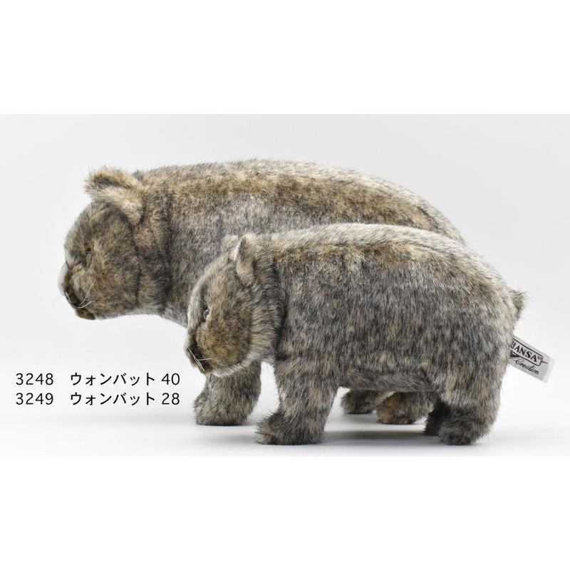 Hansa ハンサ ウォンバット 3248 リアル ぬいぐるみ Yokanootomo