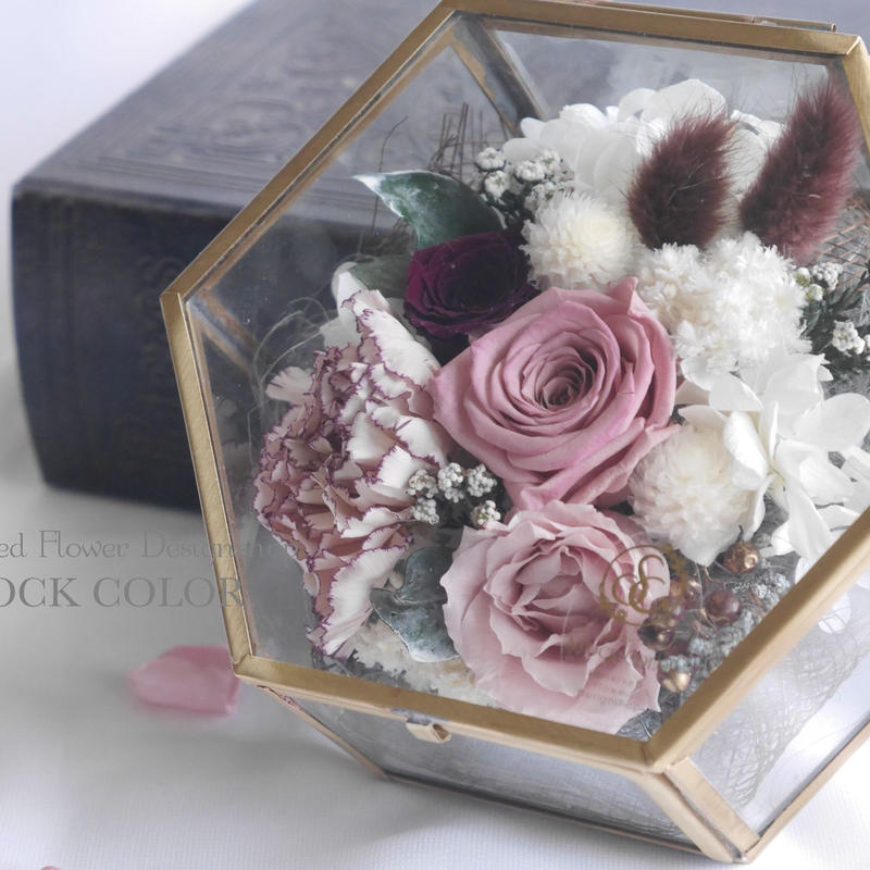 アンティークカラーのフラワーボックス プリザーブドフラワー Stockcolor S Store アンティークカラーのフラワーボックス プリザーブドフラワー Stockcolor S Store