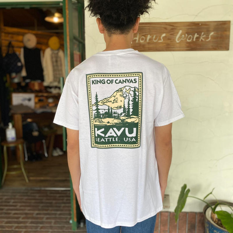 Kavu スタンプtシャツ Horus Works