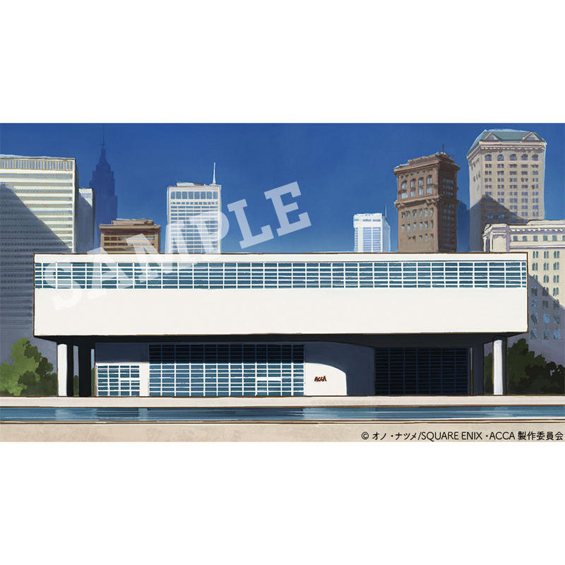 Tvアニメ Acca13区監察課 背景美術画集 Studio Pablo
