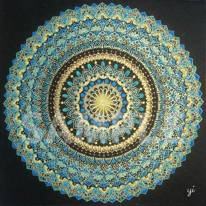 壁紙 曼荼羅アート 恩寵 スマホ待ち受け Wallpaper Mandala Art G